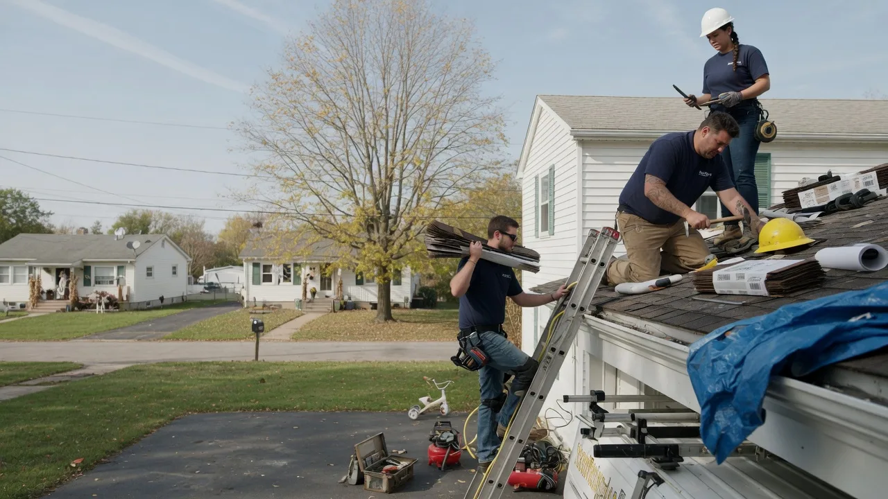 Local Roofing Contractors in Congerville, IL near me